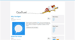 Desktop Screenshot of chookscratch.com